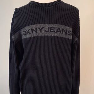 DKNY black sweater